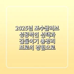 2025년 포수글러브, 성공적인 선택과 길들이기 총정리 (프로의 경험으로!)