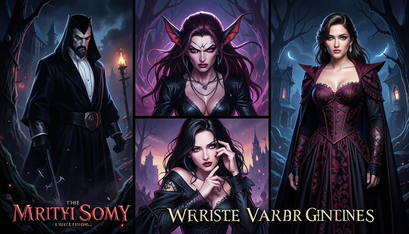 뱀파이어 세계관 창조의 비밀: 나만의 불멸자를 만드는 법