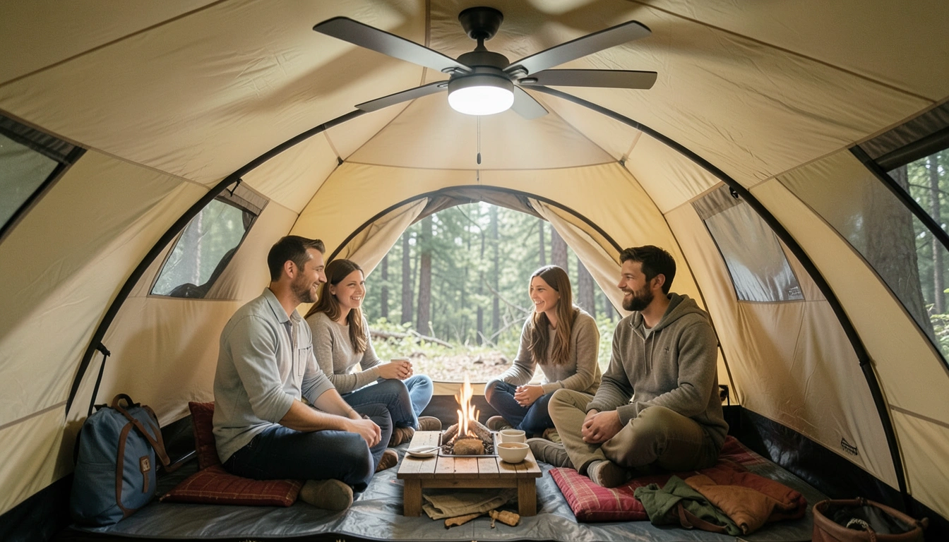 2. 당신의 캠핑 스타일을 아는 것이 중요합니다: 주요 캠핑실링팬 기능 비교