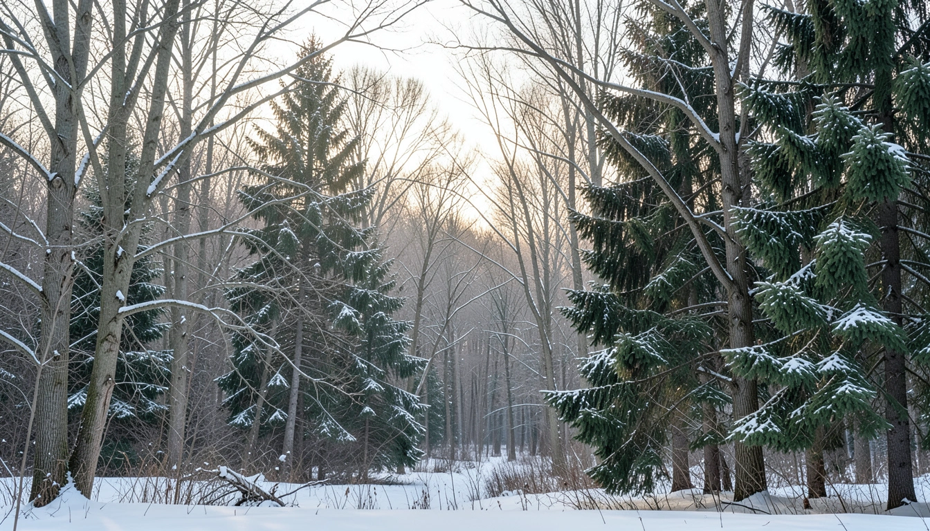 오감으로 겨울나무와 교감하기: 듣고, 맡고, 만지고, 느끼는 법