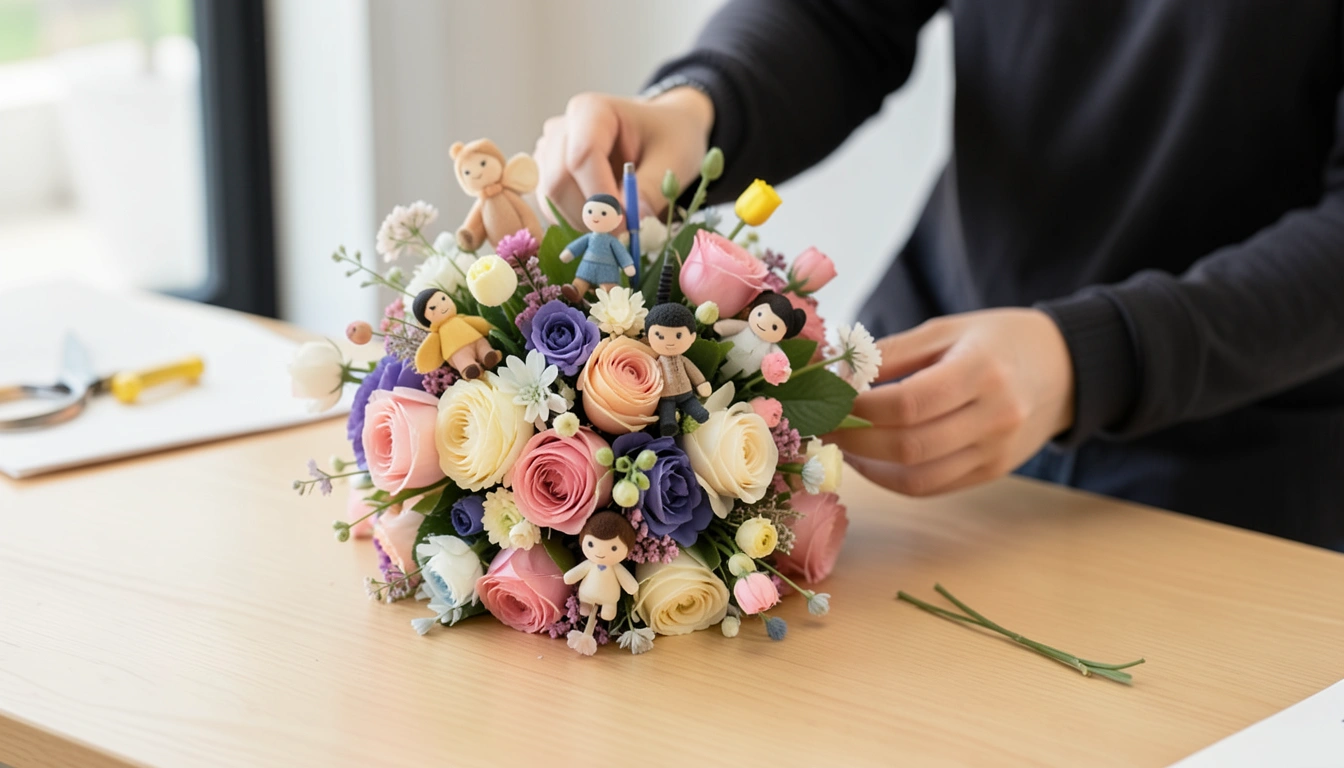 인형꽃, 더 특별하게 만드는 전문가의 터치 🎨