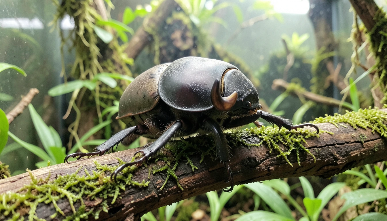 유충부터 성충까지: 헤라클레스장수풍뎅이 애벌레 크게 키우는 비법과 성충 관리