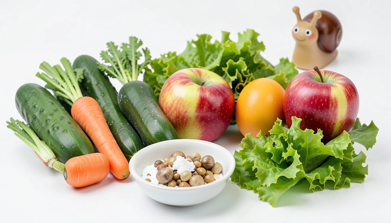 절대 피해야 할 달팽이 먹이 총정리 & 의외의 보양식